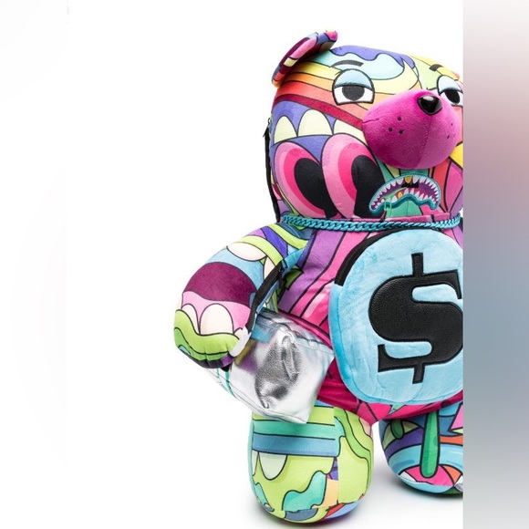 Sprayground Lucid Dreams Steady Trippin Moneybear Backpack – LIMITED EDITION - Picture 2 of 5